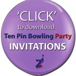 Ten Pin Bowling Party invitations_balloon button